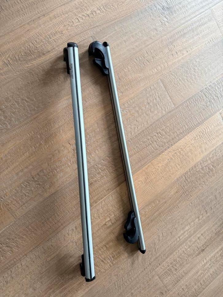 Aluminium dakdragers Menabo Brio 1200 mm, Auto diversen, Dakdragers, Gebruikt, Ophalen of Verzenden
