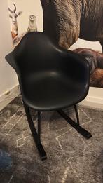 Schommelstoel zwart, Ophalen, Kunststof, Gebruikt, Zwart