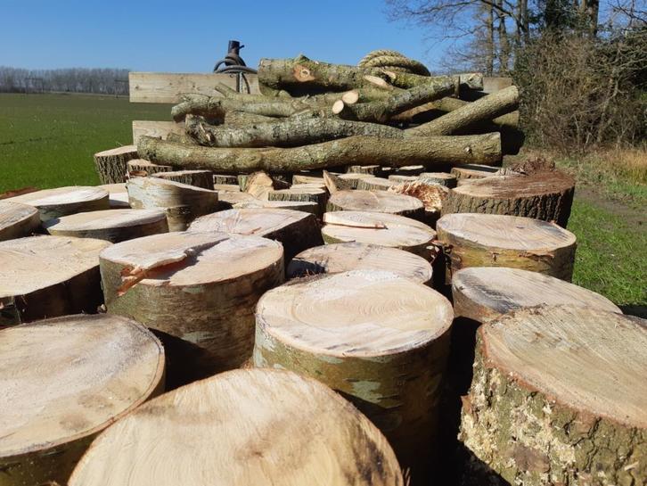 Openhaardhout, stoken komende winter. Beilen Assen Hoogeveen, Tuin en Terras, Haardhout, Minder dan 3 m³, Ophalen of Verzenden