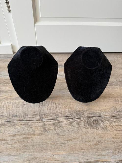 Super leuke kettinghouders, ZGAN!, Sieraden, Tassen en Uiterlijk, Kettingen, Zo goed als nieuw, Overige materialen, Zwart, Ophalen of Verzenden