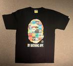 Zwart Bape T-shirt, Ophalen of Verzenden, Zo goed als nieuw, Maat 52/54 (L), Zwart