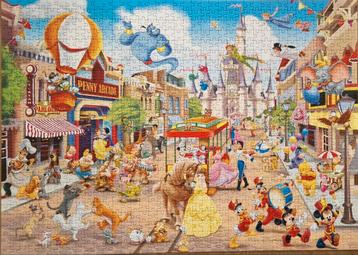 Disneyland - puzzel van King van 1000 stukjes beschikbaar voor biedingen