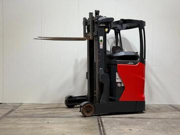 Linde R12B reach truck 4,7m triplex freelift Sideshift HL104 beschikbaar voor biedingen