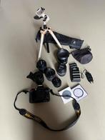 Nikon d610 + 6 objectieven, statief en filters, Ophalen of Verzenden, Gebruikt