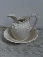 Als nieuw! Off-white / creme lampetstel - Kan en Kom, Antiek en Kunst, Antiek | Keramiek en Aardewerk, Ophalen