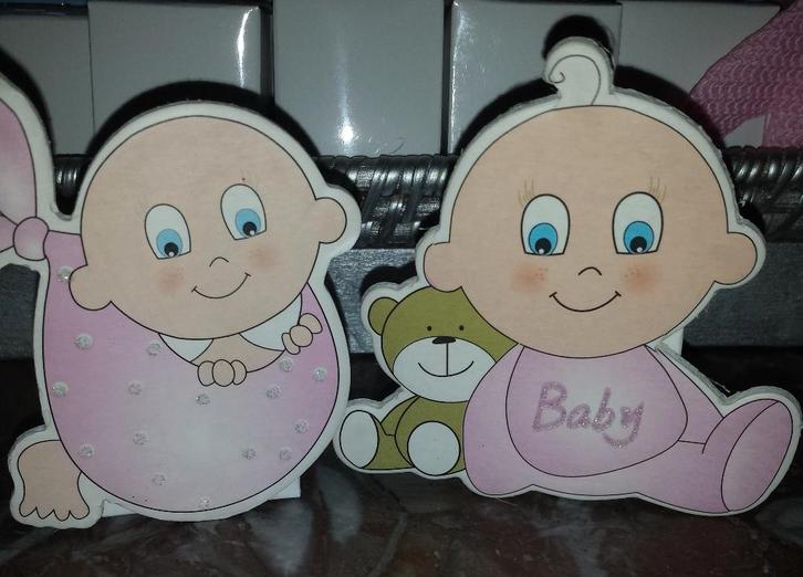 geboorte bedankjes, roze en blauwe, Kinderen en Baby's, Kraamcadeaus en Geboorteborden, Nieuw, Ophalen of Verzenden