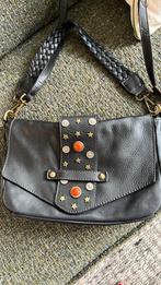 Stoere leren tas, Overige merken, Gebruikt, Zwart, Ophalen of Verzenden