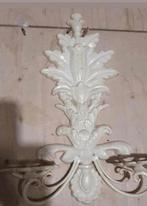 Smeed of gietijzer prachtige grote wandkandelaar, Huis en Inrichting, Woonaccessoires | Kandelaars en Kaarsen, Overige materialen
