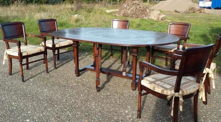 Jugendstil RAC Eetkamer, Antiek en Kunst, Antiek | Meubels | Tafels, Ophalen