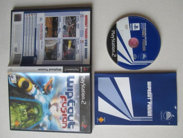 Wipeout Fusion PS2 Playstation 2, Spelcomputers en Games, Games | Sony PlayStation 2, Zo goed als nieuw, Racen en Vliegen, 1 speler