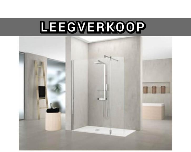 NIEUW Novellini Kuadra HA draaideel omkeerbaar voor Kuadra H, Doe-het-zelf en Verbouw, Sanitair, Nieuw, Douche, Chroom, Glas, Ophalen