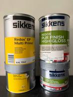 Sikkens Redox Primer & Finish - RAL 7042 & 7031, Nieuw, Ophalen of Verzenden, Verf, Grijs