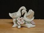 Mooi beeldje van 2 vogeltjes, Ophalen of Verzenden, Gebruikt, Dier