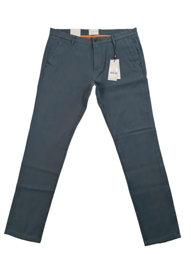 Cast Iron CHINO Slim W34 L32 STRETCH JOD3432, Kleding | Heren, Broeken en Pantalons, Nieuw, Maat 52/54 (L), Groen, Ophalen of Verzenden