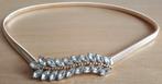 Prachtige Strass mee rek riem - Past altijd mt 36 t/m 46, Minder dan 3 cm, Overige kleuren, Nieuw, Tailleriem