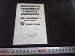 sticker lloret de mar spanje wasserette laundry de wasbeer *, Verzamelen, Ophalen, Zo goed als nieuw