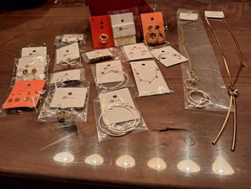 Sieradenset - Oorbellen en Kettingen beschikbaar voor biedingen