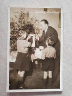 Kerst ansichtkaart - Gelukkig Kerstfeest, Verzamelen, Ansichtkaarten | Themakaarten, Ophalen of Verzenden, 1920 tot 1940, Gelopen