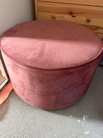 Woood poef zgan, Ophalen, Zo goed als nieuw, Rond, 75 tot 100 cm