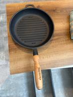 Gietijzeren Grillpan - nieuw & ongebruikt, Ophalen, Zo goed als nieuw, Koekenpan of Braadpan, Gietijzer