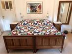 Art Nouveau Slaapkamerset - Bedden Commode Nachtkastjes, Ophalen, Gebruikt, Tweepersoons, Art Nouveau