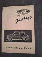 Neckar Jagst 770 Instructieboek, Ophalen of Verzenden