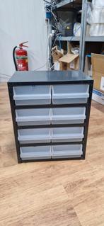 Raaco kast 8-2 met tussenschotjes in elke la, Ophalen of Verzenden, Zo goed als nieuw