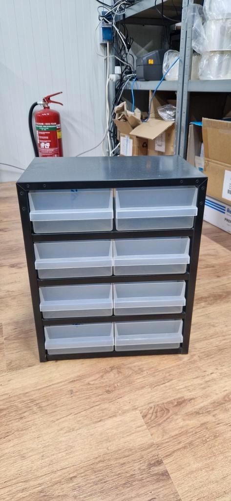 Raaco kast 8-2 met tussenschotjes in elke la, Huis en Inrichting, Kasten | Overige, Zo goed als nieuw, Ophalen of Verzenden