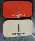Vintage retro Poetsmiddelen Opbergdozen 2 stuks., Ophalen of Verzenden, Gebruikt