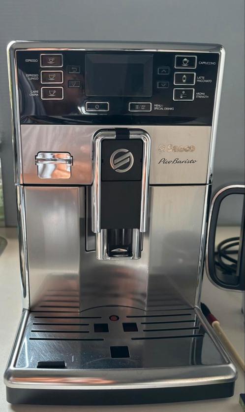 Saeco PicoBaristo HD8927/01 Volautomatische espressomachine, Witgoed en Apparatuur, Koffiezetapparaten, Zo goed als nieuw, Gemalen koffie