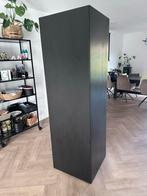Zwarte Hoge Kast met Planken (IKEA METOD) 60 x 60 x 201, Antiek en Kunst, Ophalen