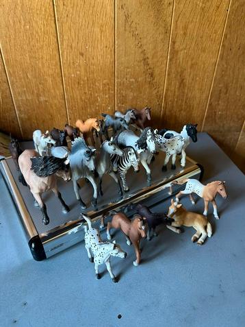 Schleich Paarden Collectie – 21 Stuks –(Ook Los Te Koop) beschikbaar voor biedingen
