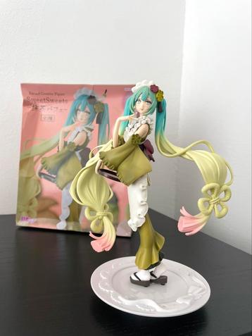 Hatsune Miku Sweet Sweets matcha parfait figurine FuRyu doos beschikbaar voor biedingen