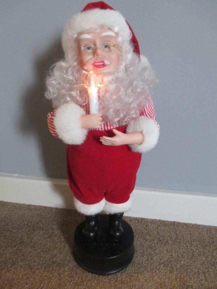 vrolijke kerstman in doos, Diversen, Kerst, Zo goed als nieuw, Ophalen of Verzenden