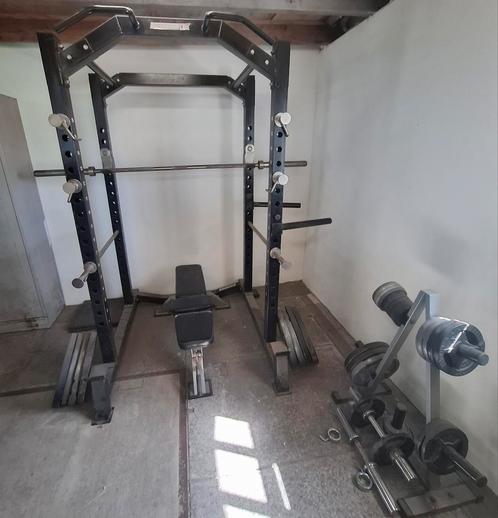 Atx barbarian powercage fitness squatrek barbell gewichten, Sport en Fitness, Fitnessmaterialen, Zo goed als nieuw, Ophalen