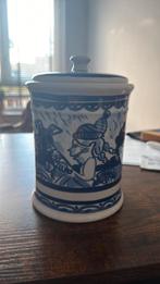 Blond voorraadpot bewaarpot delftsblauw, Ophalen, Zo goed als nieuw, Overige materialen, Pot, Bus of Blik