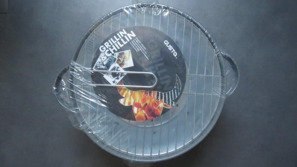 Gusta draagbare barbecue rvs, splinternieuw! bbq, barbeque, Ophalen of Verzenden, Nieuw