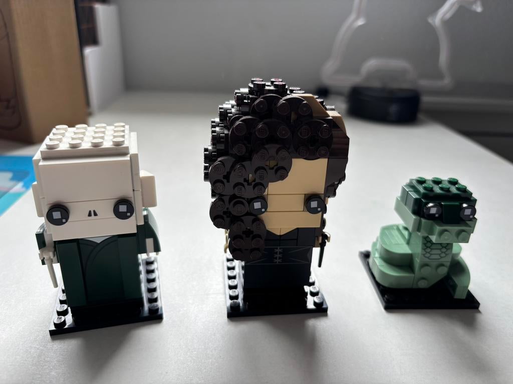 LEGO Brickheadz 40496 Voldemort, Bellatrix en Nagini, Ophalen of Verzenden, Zo goed als nieuw
