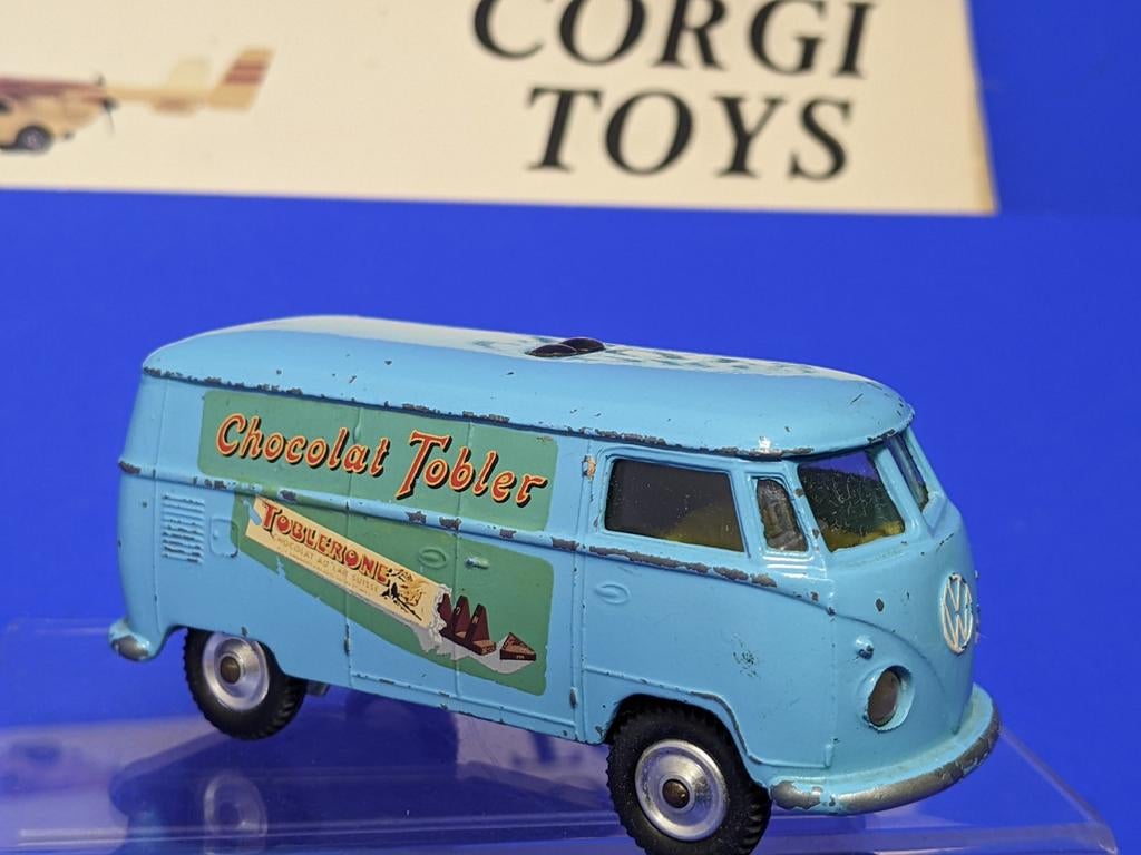 Corgi Toys #441 Vw Toblerone 1963 - 1967, Ophalen of Verzenden, Gebruikt, Auto, Corgi