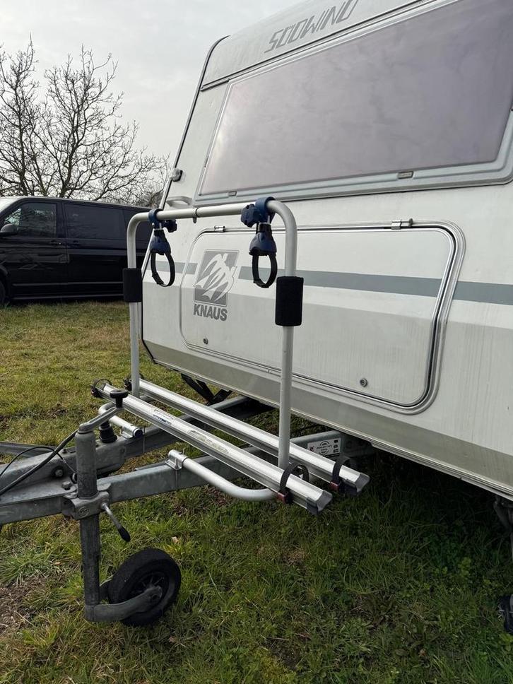 Dissel-fietsendrager voor 2 fietsen, Auto diversen, Fietsendragers, Gebruikt, Fietsendrager-accessoire, 2 fietsen, Ophalen of Verzenden