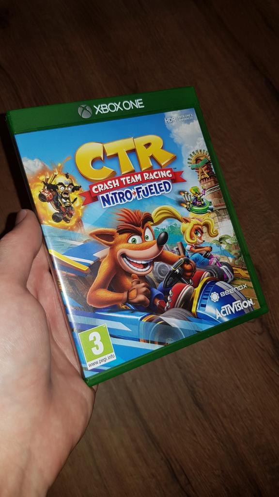 Crash Team Racing Nitro-Fueled, 1 speler, Racen en Vliegen, Ophalen of Verzenden, Zo goed als nieuw