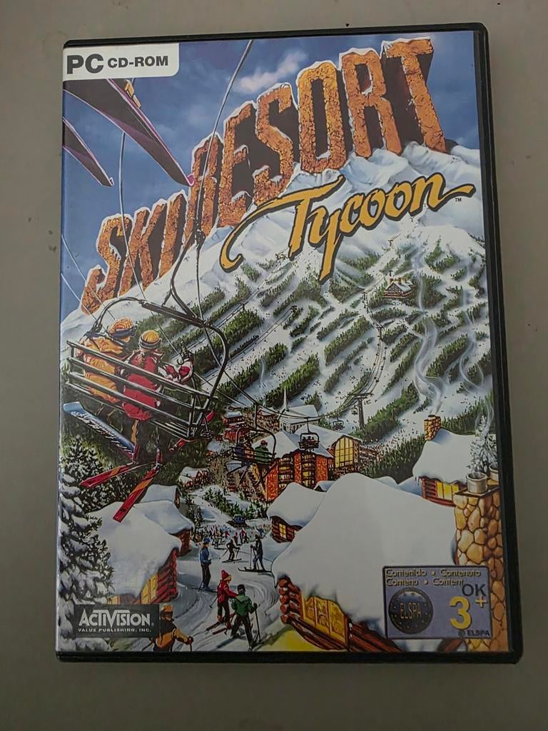 Pc game Ski Resort tycoon, Spelcomputers en Games, Games | Pc, 1 speler, Ophalen of Verzenden, Zo goed als nieuw, Vanaf 3 jaar