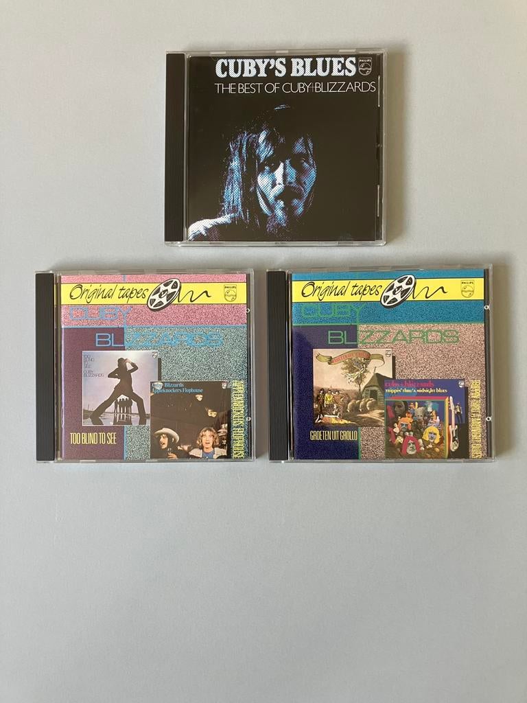 3 x Cuby and the Blizzards, Ophalen of Verzenden, Zo goed als nieuw, Poprock
