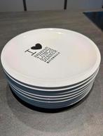 9 Riverdale diner borden, in prima staat, Ophalen, Keramiek, Zo goed als nieuw, Bord(en)