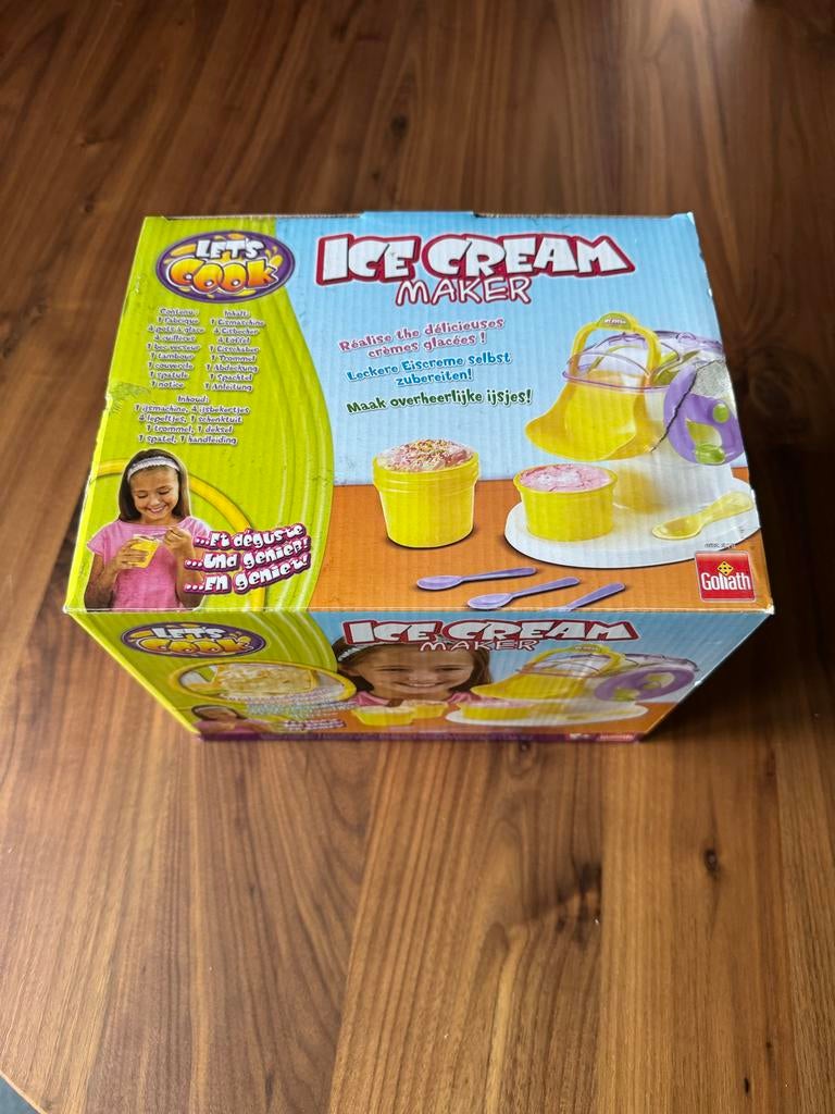 Goliath Let's Cook Ice Cream Maker, Ophalen of Verzenden, Zo goed als nieuw, Knutselen