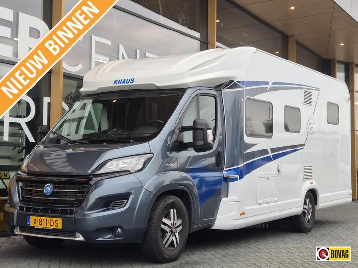 Knaus 160 PK Enkele bedden, Caravans en Kamperen, Campers, Bedrijf, tot en met 4, Half-integraal, Knaus, Fiat, Diesel, Automaat