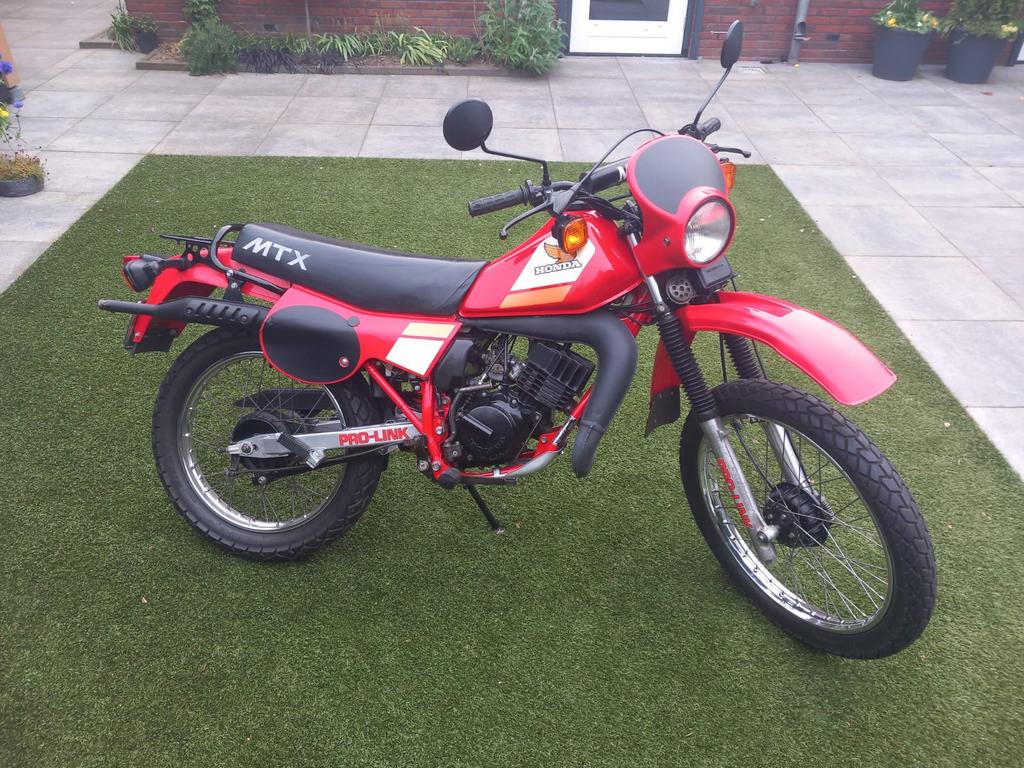 Honda MTX AD04 op kenteken  (zeer netjes), Fietsen en Brommers, Brommers | Honda, Ophalen, 6 versnellingen, Gebruikt, Maximaal 45 km/u