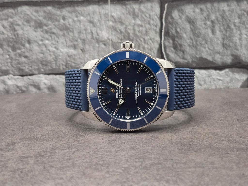 Breitling Superocean Heritage B20 46mm - Full Set - Garantie, Staal, Breitling, Polshorloge, Overige materialen