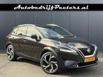 Nissan QASHQAI 1.3 Xtronic Tekna+ Pano Leder HUD LED ACC BOS, Automaat, Euro 6, 4 cilinders, Zwart