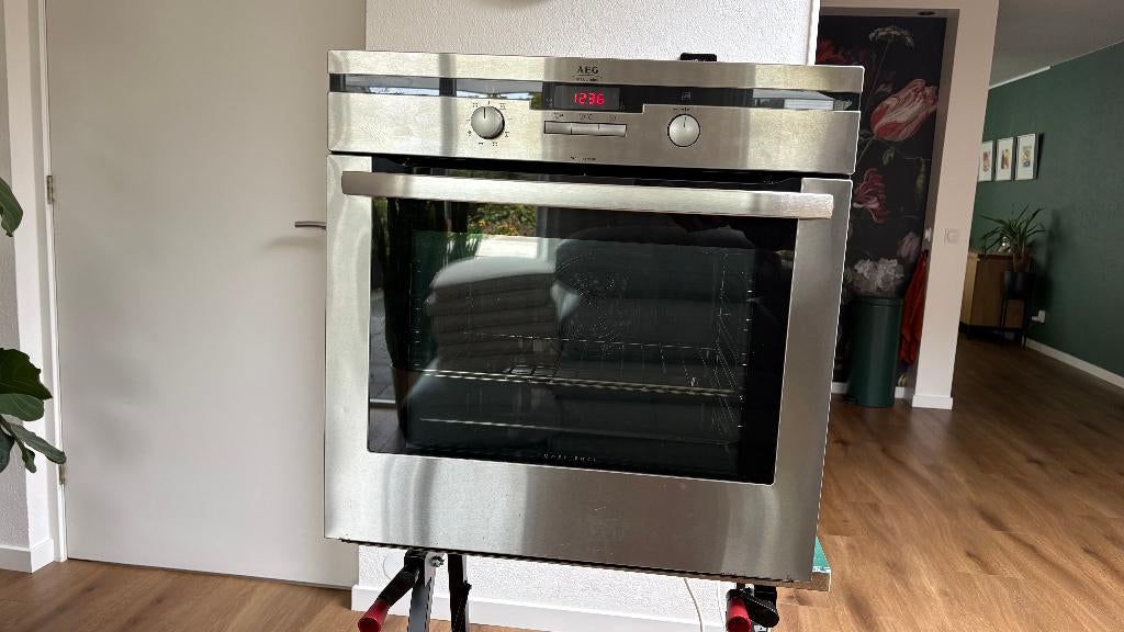 AEG Inbouw Oven - Model B5741-4-M, Witgoed en Apparatuur, Ovens, Gebruikt, Hete lucht, Oven met grill, Inbouw